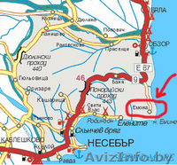 дом с участком на берегу моря, в Болгарии, 32 000 EUR - Изображение #1, Объявление #72106