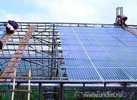 Светопрозрачная кровля, поликарбонат цветной, прозрачный, полиэстер армированный - Изображение #4, Объявление #74820