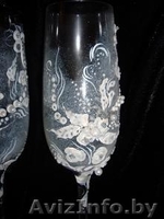 Роспись свадебных бокалов  - Изображение #2, Объявление #79820
