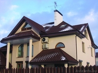 Кровля, металлочерепица, композитная черепица, черепица Метробонд, крыша Минск - Изображение #2, Объявление #103228