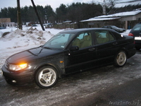 saab 9 5 ,2000 ,аеro 2.3t ,черный ,седан, 5 мкпп ,полная комплектация,диски R-17 - Изображение #1, Объявление #144020