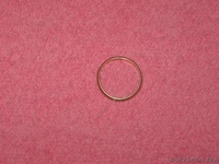 Кольцо золотое обручальное с фионитами - Изображение #1, Объявление #156130