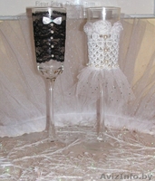 Свадебные бокалы ручной работы - Изображение #1, Объявление #163668