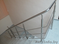 ограждение лестниц из нержавеющей стали,ворота откатные с автоматикой,ковка - Изображение #1, Объявление #171582