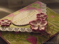 Авторские открытки ручной работы, приглашения, конверты, подарочные упаковки - Изображение #1, Объявление #241925
