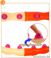 Лучшие цены Массажный обруч Health hoop  (Хула Хуп) 1,2 - Изображение #2, Объявление #263889