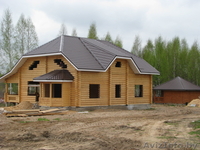 МИНСК, БЕЛАРУСЬ,Продаю дом из оцилиндрованного бревна 24 см. - Изображение #1, Объявление #286562