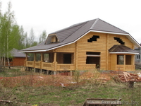 МИНСК, БЕЛАРУСЬ,Продаю дом из оцилиндрованного бревна 24 см. - Изображение #2, Объявление #286562