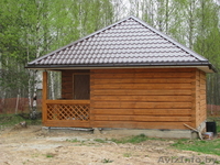 МИНСК, БЕЛАРУСЬ,Продаю дом из оцилиндрованного бревна 24 см. - Изображение #4, Объявление #286562