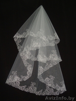 Фата. Вышитая фата. Фата невесты. - Изображение #3, Объявление #310771