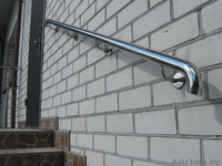 ОГРАЖДЕНИЯ ЛЕСТНИЦ,ПАНДУСОВ,БАЛКОНОВ.ПОРУЧНИ ПРИСТЕННЫЕ ( НЕРЖАВЕЙКА, ПОЛИМЕР). - Изображение #8, Объявление #322006