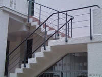 ОГРАЖДЕНИЯ ЛЕСТНИЦ,ПАНДУСОВ,БАЛКОНОВ.ПОРУЧНИ ПРИСТЕННЫЕ ( НЕРЖАВЕЙКА, ПОЛИМЕР). - Изображение #10, Объявление #322006