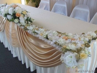 Оформление залов тканями и цветочными композициями.Прокат свадебной атрибутики. - Изображение #6, Объявление #349091