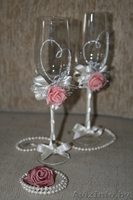 свадебные бокалы и свечи - Изображение #2, Объявление #355674