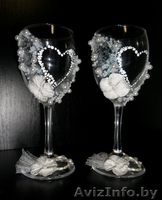 БОКАЛЫ,БУКЕТЫ(иск.),красивые ногтики - Изображение #1, Объявление #406578