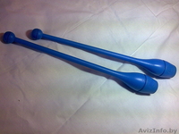Булавы Fig Цвет: голубые(синие), б/у,  пластмассовые.  - Изображение #1, Объявление #498585