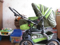 Продам коляску-трансформер Roksolana Leon б/у - Изображение #1, Объявление #546181