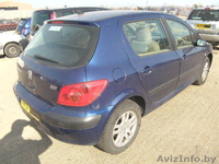 Peugeot 307 2001 г.в. 1,6 бензин, МКПП. Автополовинки из Англии. - Изображение #3, Объявление #629379