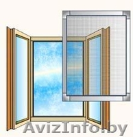Москитные сетки на окна и двери - Изображение #1, Объявление #629196