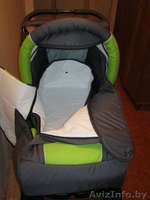 Детская коляска-трансформер, новая, серо-салатового цвета - Изображение #4, Объявление #786601