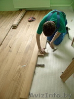 Паркетные полы. Укладка, шлифовка, покрытие лаком. Укладка. Под ключ. - Изображение #1, Объявление #802493