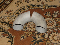 ОТВОДЫ ИЗ НЖ. СТАЛИ 90 град. d32, d57, d76, d100. - Изображение #4, Объявление #808402