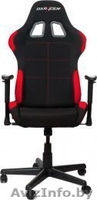 Кресло офисное DXRACER F02NR (Цвет: черный с красными вставками) - Изображение #2, Объявление #806493