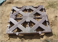 Газонная плитка из полипропилена."ТРАВНИК"( газонная "решетка") - Изображение #1, Объявление #878419