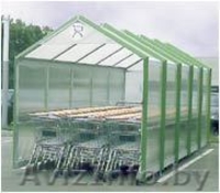 Бокс для парковки покупательских тележек.  - Изображение #5, Объявление #792663