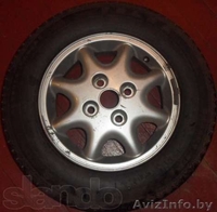 Продам шину с литым диском б/у R14 - Изображение #1, Объявление #938947