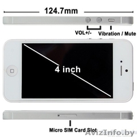 IPhone 5 MTK 6515 Black, White, Android, (Лучшая копия!) купить в Минске. - Изображение #5, Объявление #978622