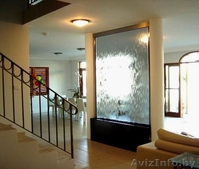 Домашние водопады по стеклу, пузырьковые панели, колонны. - Изображение #1, Объявление #208148