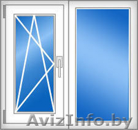 Окно ПВХ профиль REHAU, Salamander, BrusBox, WDS, KBE - Изображение #2, Объявление #1044446