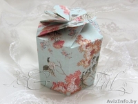 Свадебные бонбоньерки «Флёр» бонбоньерки на Свадьбу ручной работы - Изображение #3, Объявление #1105636