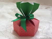 Свадебные бонбоньерки «Клубничка» бонбоньерки на Свадьбу ручной работы - Изображение #2, Объявление #1105638