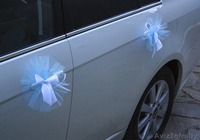Банты на ручки автомобиля к выписке из Роддома в Минске. - Изображение #2, Объявление #1170740