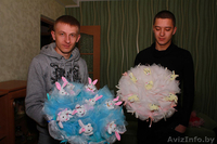 Букеты из мягких игрушек к выписке из Роддома и любому празднику. - Изображение #1, Объявление #1170732