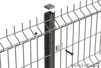 Забор в комплекте с столбами и крепление,оцинкованный. - Изображение #5, Объявление #1223637