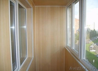 Балконные рамы, обшивка балкона, утепление балкона, шкафы, тумбочки, полки и др. - Изображение #2, Объявление #1238133
