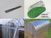 Теплица "Слава ПК" (каркас + поликарбонат) - Изображение #1, Объявление #1235891