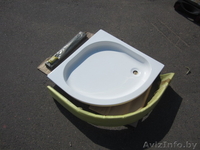 Поддон душевой акриловый 80-80-10 - Изображение #1, Объявление #1252201