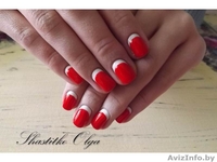 Наращивание ногтей, гель лак “Shellac”, дизайн гель лаками, маникюр - Изображение #3, Объявление #1259108