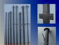 Металлические столбы для заборов бес.доставка - Изображение #1, Объявление #1309482