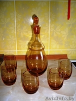 Графин и 5 рюмок для ликера,коньяка. - Изображение #1, Объявление #1325440