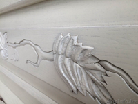 Кровать слоновая кость из массива дуба. С резьбой - Изображение #3, Объявление #1041238