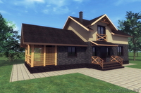 Проекты жилых домов, коттеджей, бань, летних кухонь, хозпостроек, гаражей. - Изображение #1, Объявление #1382190