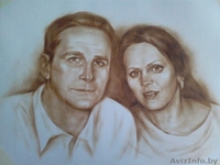 Оригинальный подарок на свадьбу, день рождение это портрет - Изображение #3, Объявление #1400706