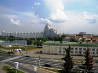 Однокомнатная квартира в центре города Минска с прекрасным видом на реку Свислоч - Изображение #1, Объявление #1434892