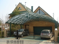 ковка, ворота, ограда, лестница, козырек, решетка, перила, навес, мангал, арка - Изображение #3, Объявление #1426581