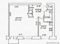 Однокомнатная квартира в центре города Минска с прекрасным видом на реку Свислоч - Изображение #10, Объявление #1434892
